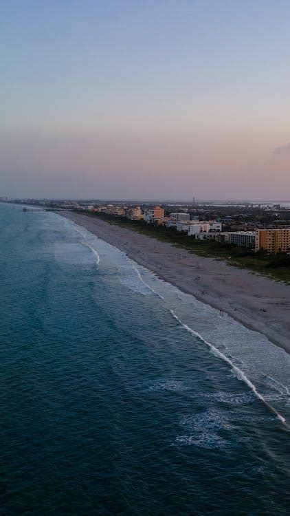 Aerial View of a Coastline · Free Stock Photo