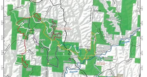 Printable Hocking Hills Trail Maps