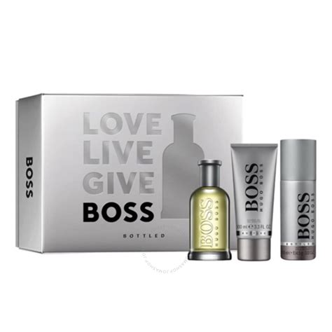 Hugo Boss Men's Boss Bottled Gift Set Fragrances 3616303428440 ...