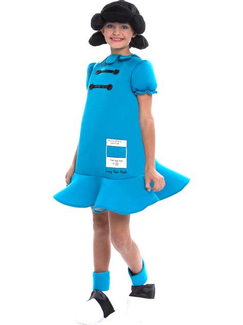 Peanuts Lucy Van Pelt Deluxe Girl's Costume | eBay