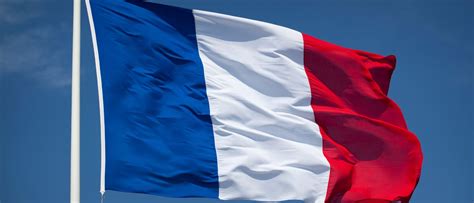 What does the blue white and red French flag mean?