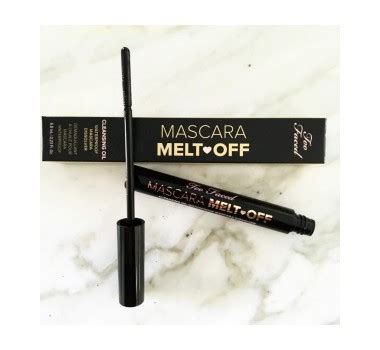 Too Faced Mascara Melt Off Cleansing Oil Waterproof Mascara Dissolver