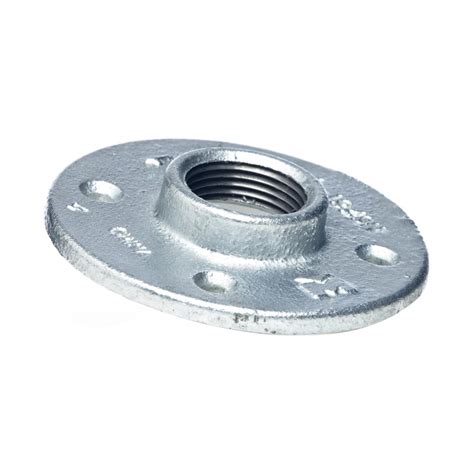 Mueller Proline 1/2-in dia Galvanized Floor Flange Fittings at Lowes.com