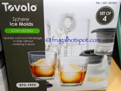 Costco Sale: Tovolo Sphere Ice Molds 4-Pc $9.99