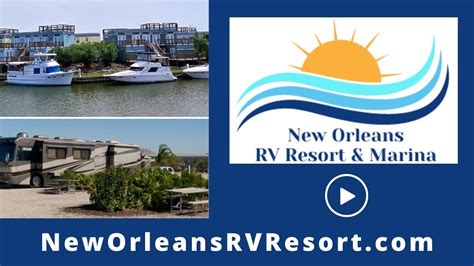 New Orleans RV Resort & Marina - YouTube