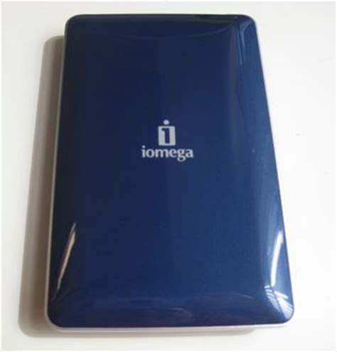 IOMEGA eGO 320GB 2.5" Portable External HARD DRIVE for MAC -Midnight Blue- w/Box