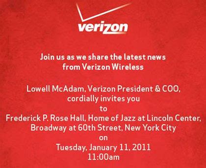 Verizon Wireless to Announce iPhone in Four Days? | The iPhone FAQ