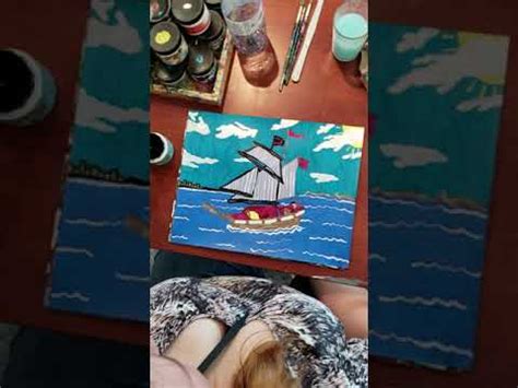 Painting a ship Part 3 - YouTube