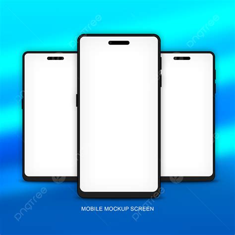 Android Mobile Screen Mockup Template Download on Pngtree