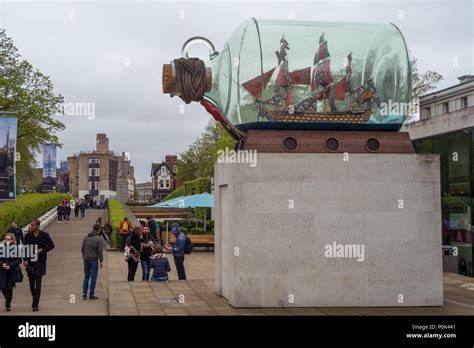 Ship in a bottle Stock Photo - Alamy