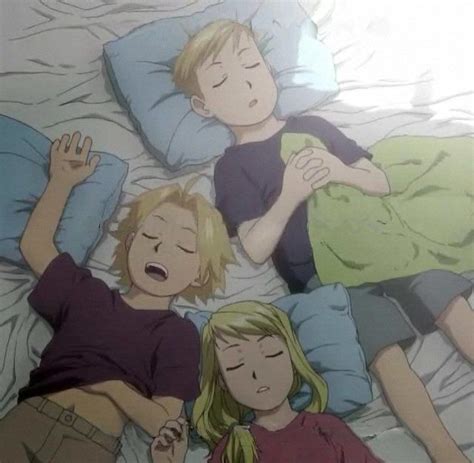 Ed, Winry and Al sleeping by lovefma on deviantART | Fullmetal alchemist, Alchemist, Fullmetal ...