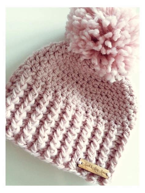 Versatile Bulky Pom Pom Hat Pattern Crochet pattern by Love Light ...