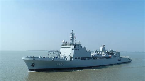 Indian Navy Commissions Survey Vessel INS Sandhayak - Bharat Shakti