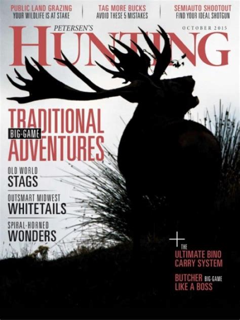 Hunting Magazine Subscription Discount 75% | Magsstore