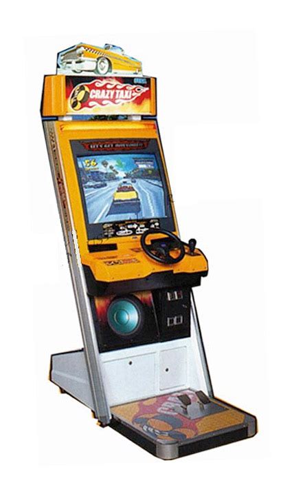 Crazy Taxi Driving Arcade Game Rental - Video Amusement Event Party