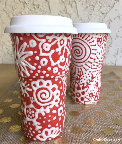 Make Your Own Red Cup - Crafty Chica