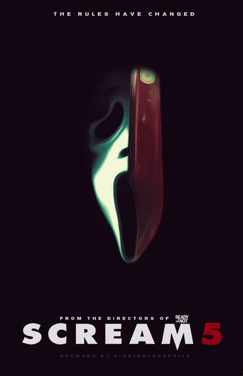 Scream 5 poster by Pixelrotgraphics on DeviantArt