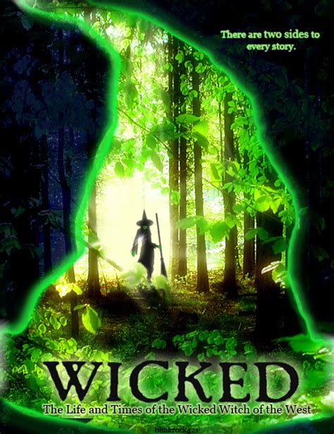 Wicked Movie Poster by blinkrock421 on DeviantArt