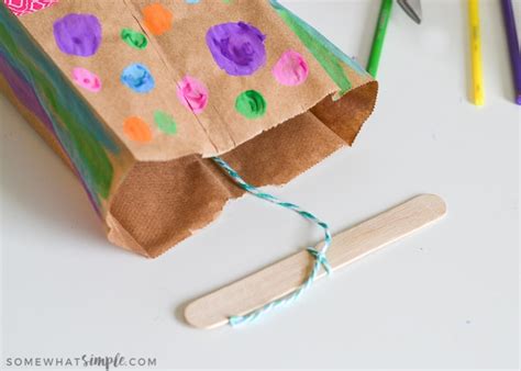 Paper Bag Kites (Fun Craft For Kids) - Somewhat Simple