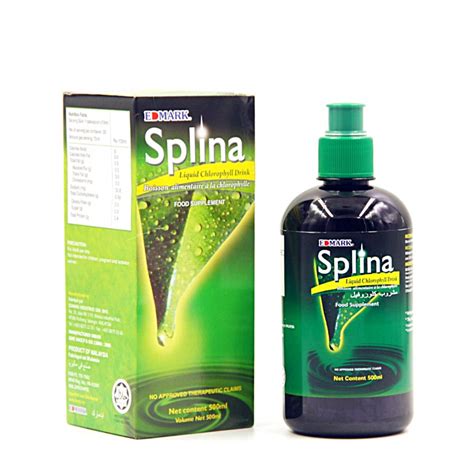 Edmark Splina Liquid Chlorophyll Drink 500ml | Shopee Philippines