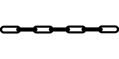 Chain Metal Links · Free vector graphic on Pixabay