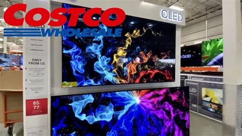 Costco! MASSIVE AMOUNT OF HIGH END TVS ON DISPLAY FOR 2022!!! OLED QLED - YouTube