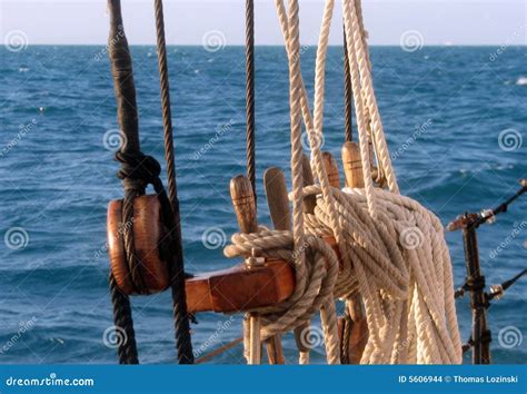 Sailing sheets stock photo. Image of ladder, sailboat - 5606944