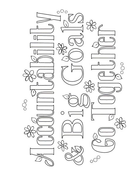 FREE PRINTABLE from The Best Unexpected Quote Coloring Pages, Printable Adult Coloring Pages ...