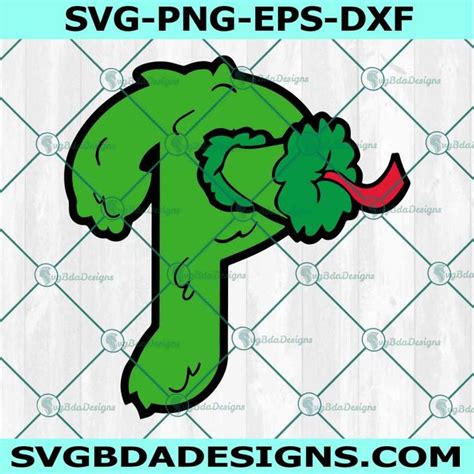 Phanatic Mascot Philadelphia Baseball Svg | Philadelphia baseball ...