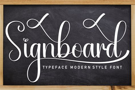 Signboard Font Free Download - FreeFontDL