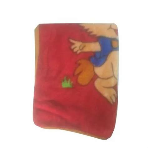 Mink Printed Baby Woolen Fancy Blanket, 0-2 Year, Size: 1.50*2.20 M at Rs 45/piece in Ludhiana