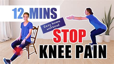 Senior Exercises for Strengthening Legs & Reducing Knee Pain - YouTube