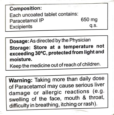 Apramol-650 Tablets – MoPharma