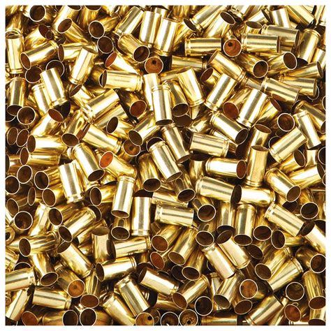 Bulk Unprimed Brass, 9mm Luger, 1000 Rounds - 613380, Components at Sportsman's Guide