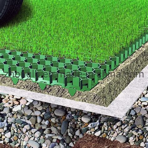 Plastic Honeycomb Grass Driveway Mesh Turf Grass Paver Grid - China ...