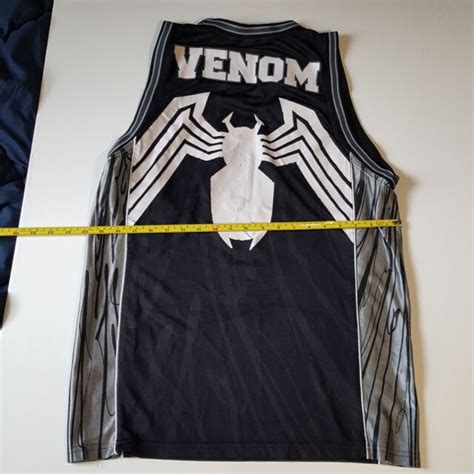 Marvel Comics Mad Engine Venom Basketball Jersey mens Size Medium ...