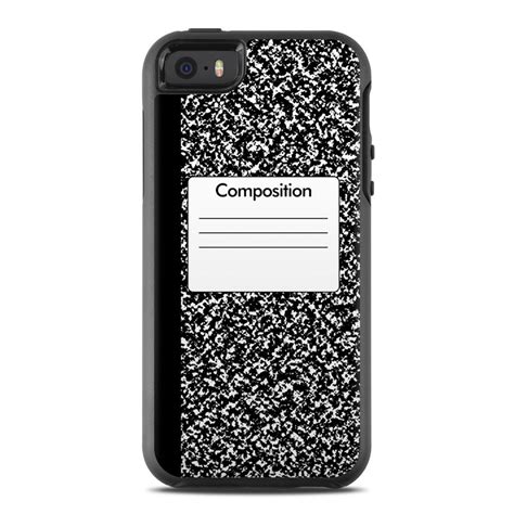 Composition Notebook OtterBox Symmetry iPhone SE 1st Gen Case Skin | iStyles