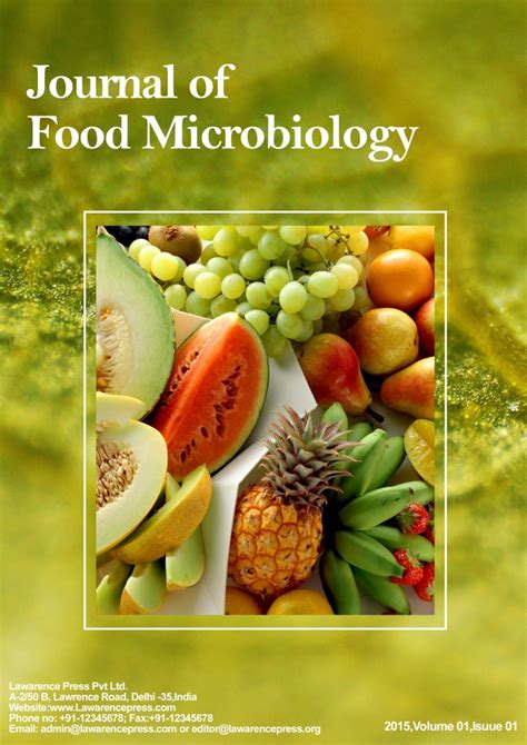 Journal of Food Microbiology - LawarencePress