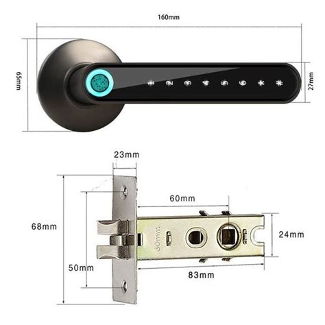 Fingerprint Smart Door Lock | Smart door locks, Remote control door ...