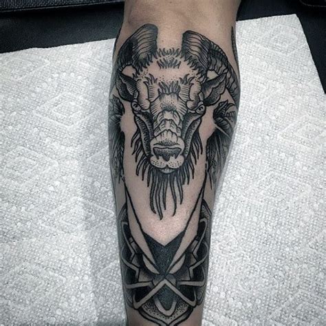 100 Goat Tattoo Designs For Men - Ink Ideas With Horns