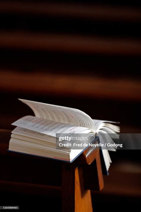 Open Bible In A Church High-Res Stock Photo - Getty Images