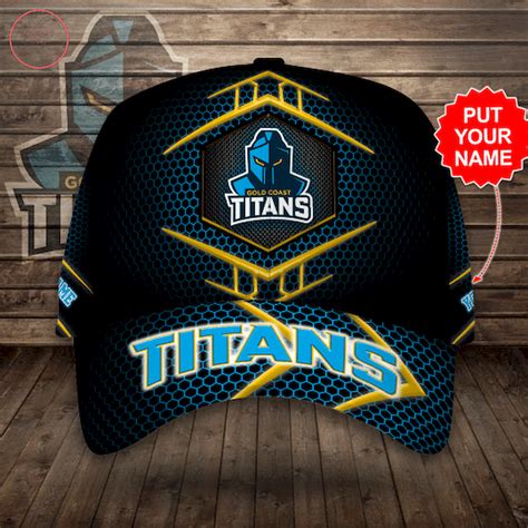 Buy NRL Gold Coast Titans Personalized Hat Cap – Meteew