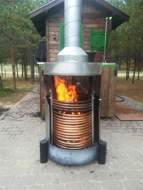 Énergie | Outdoor tub, Homemade pool heater, Hot tub garden