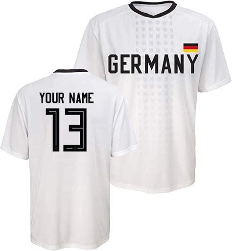 Amazon.com: Custom Germany Jersey - Any Name, Number: Clothing