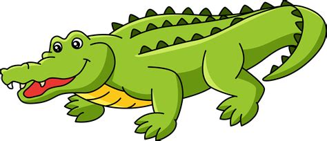 Crocodile Cartoon Colored Clipart Illustration 6326382 Vector Art at Vecteezy