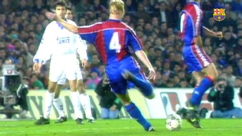 Ronald Koeman Top goals vs Real Madrid | #TBT Ronald Koeman's best El ...