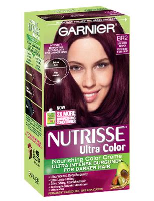 Nutrisse Ultra-Color - Dark Intense Burgundy Hair Color - Garnier ...
