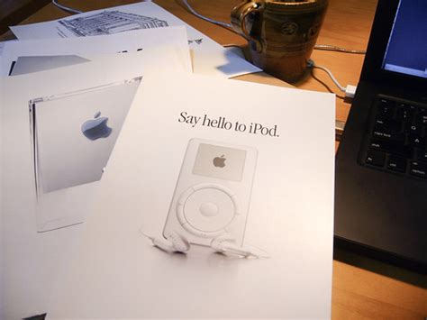 old ipod ad | First generation, I believe. | Shawn Liu | Flickr