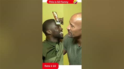 Kevin HART and Dwayne Johnson the ROCK funny moments (BROMANCE ...