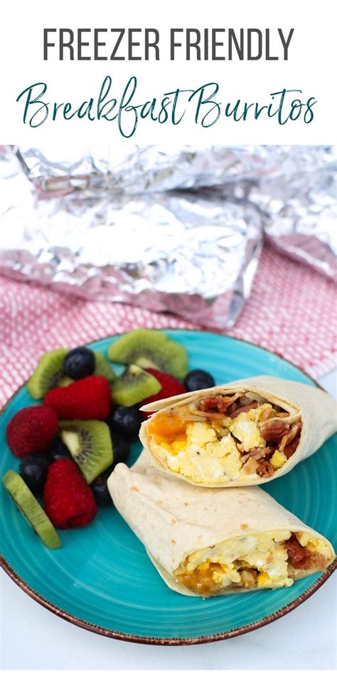 Easy Breakfast Burritos {Freezing Instructions + Pro Tips!} | Recipe | Freezer breakfast ...
